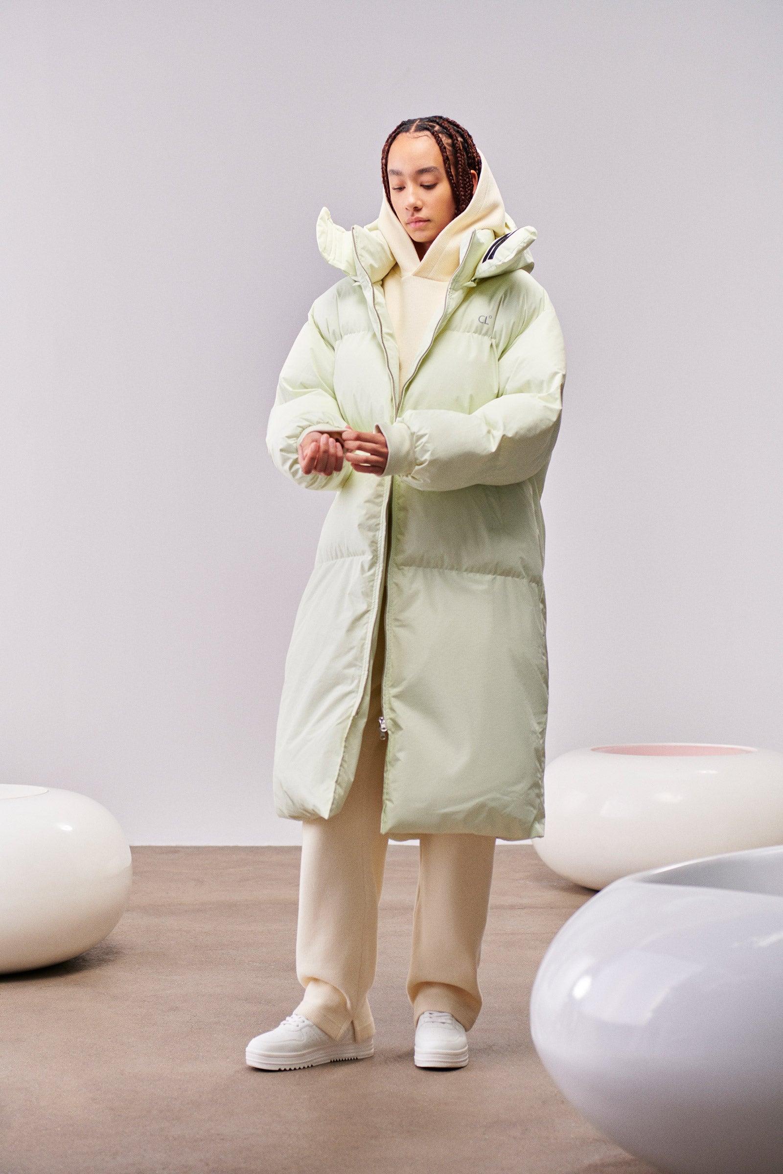 Pistachio Kenpa Puffer Long