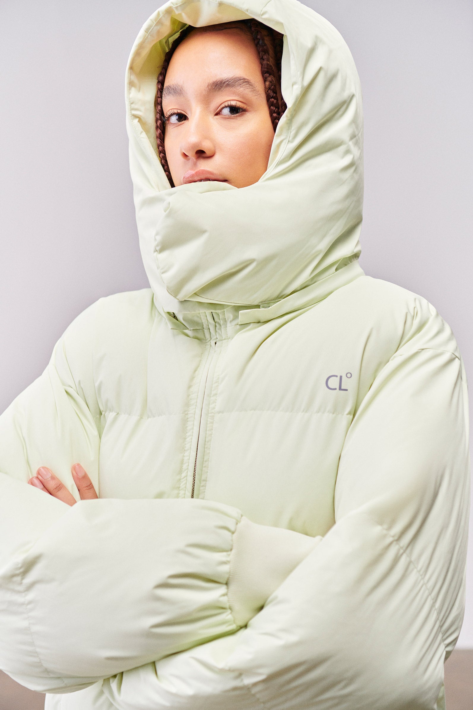 Pistachio Kenpa Puffer Long