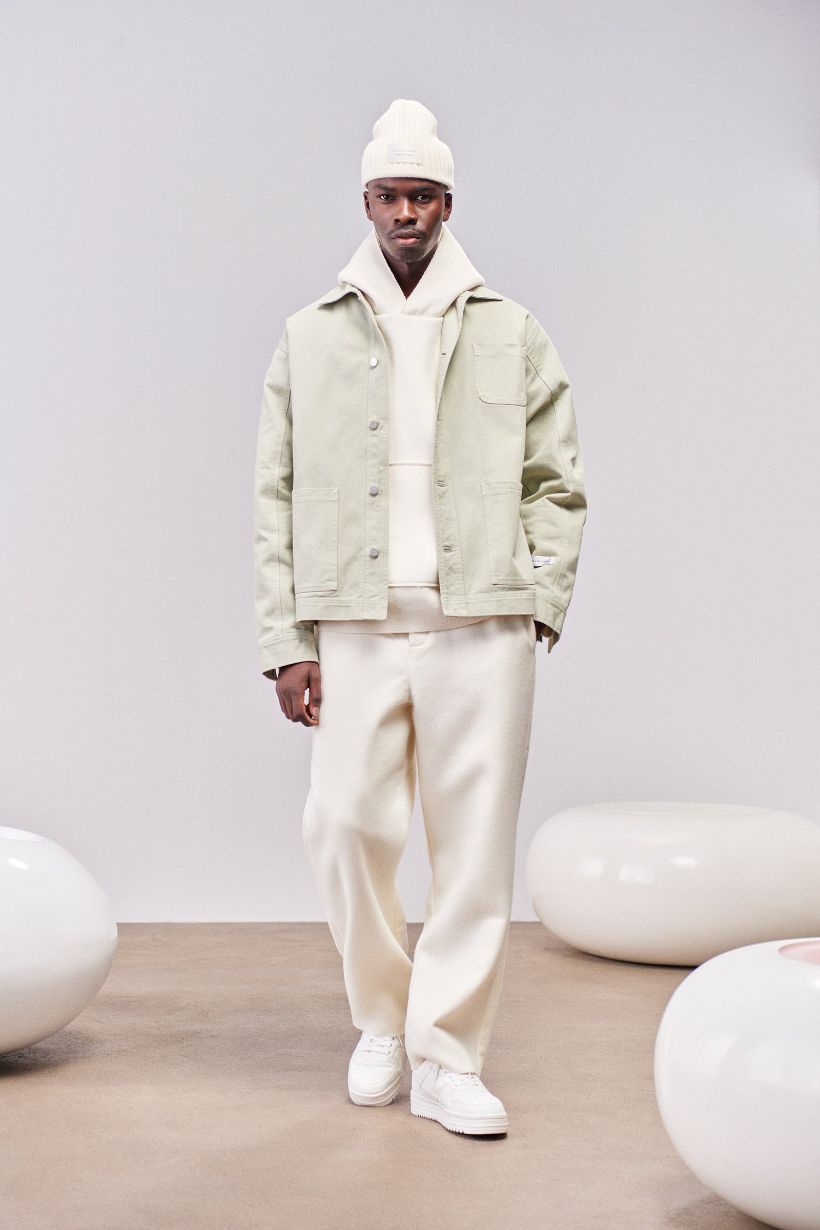 Transitional Mint Outfit