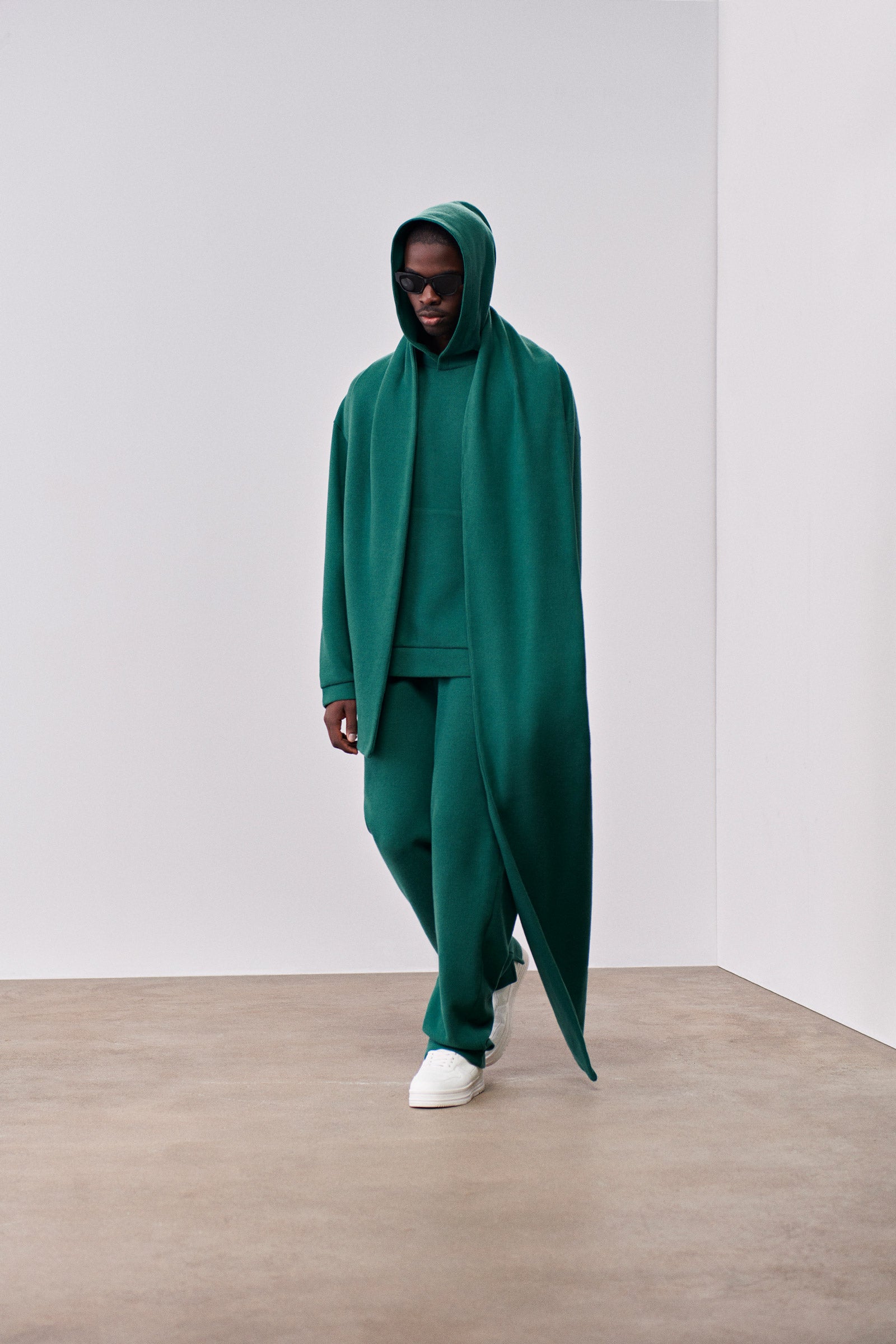 Forest Green Jersey Pants