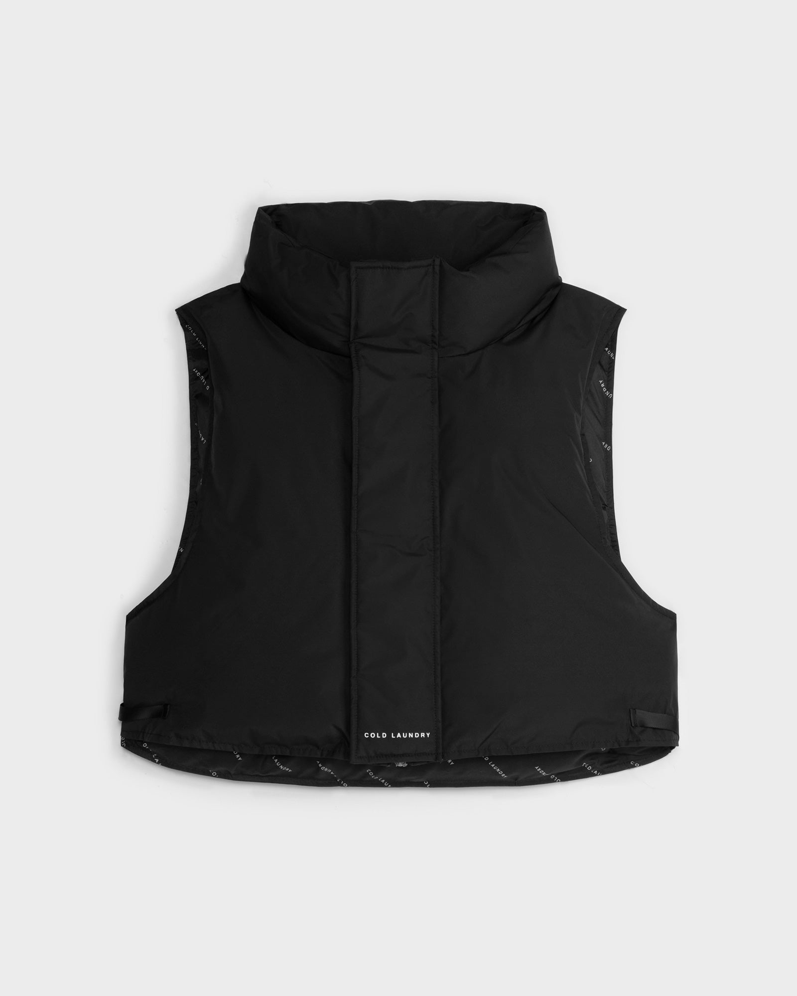 Black Puffer Gilet
