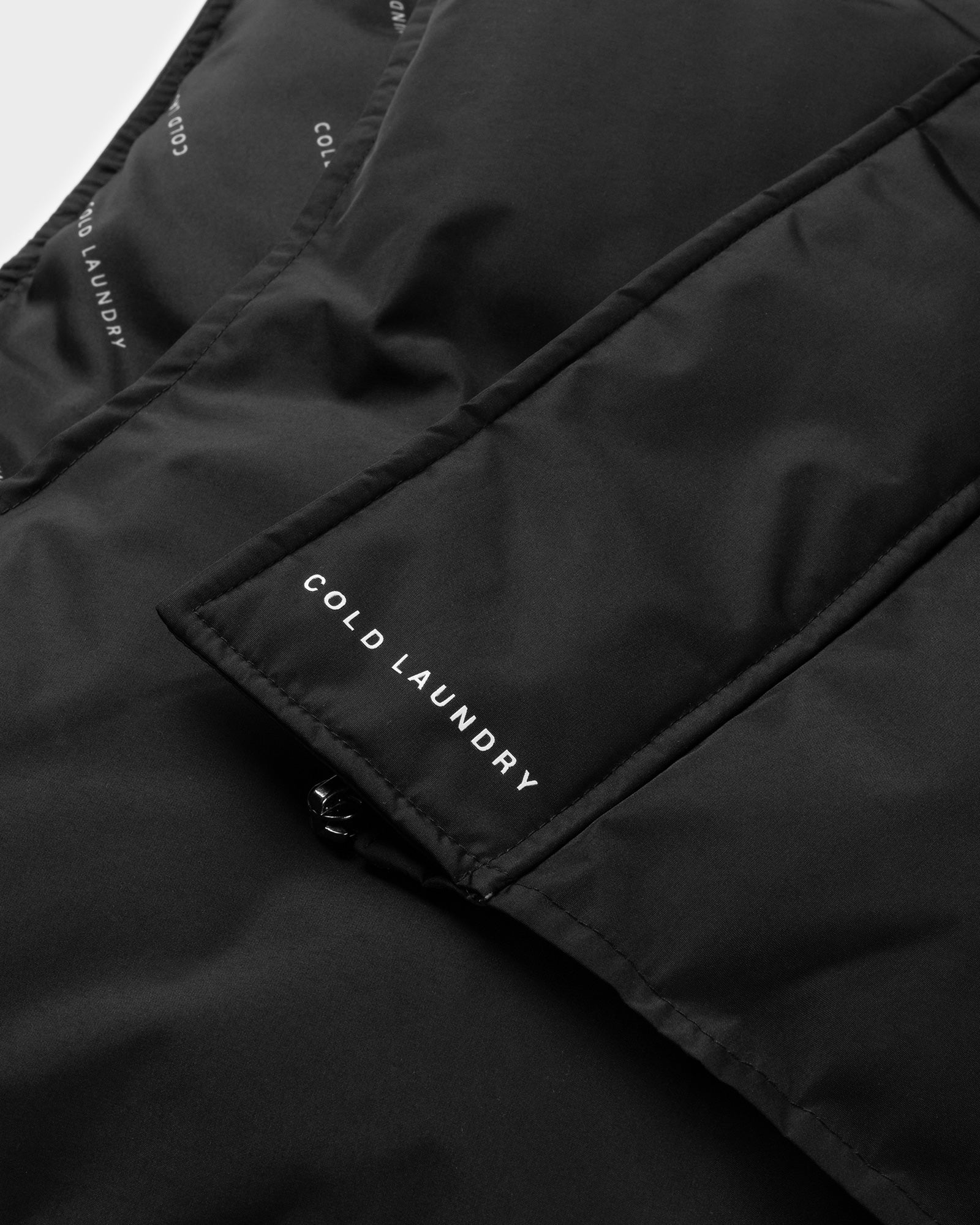 Black Puffer Gilet