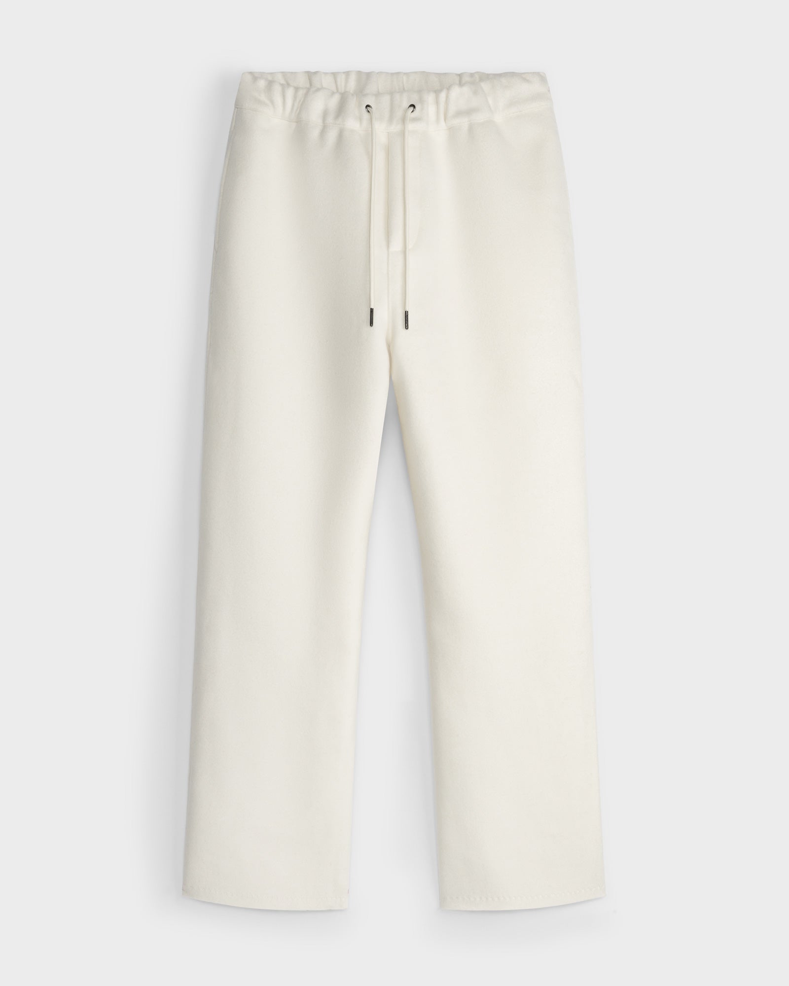 Cream Wool Pants