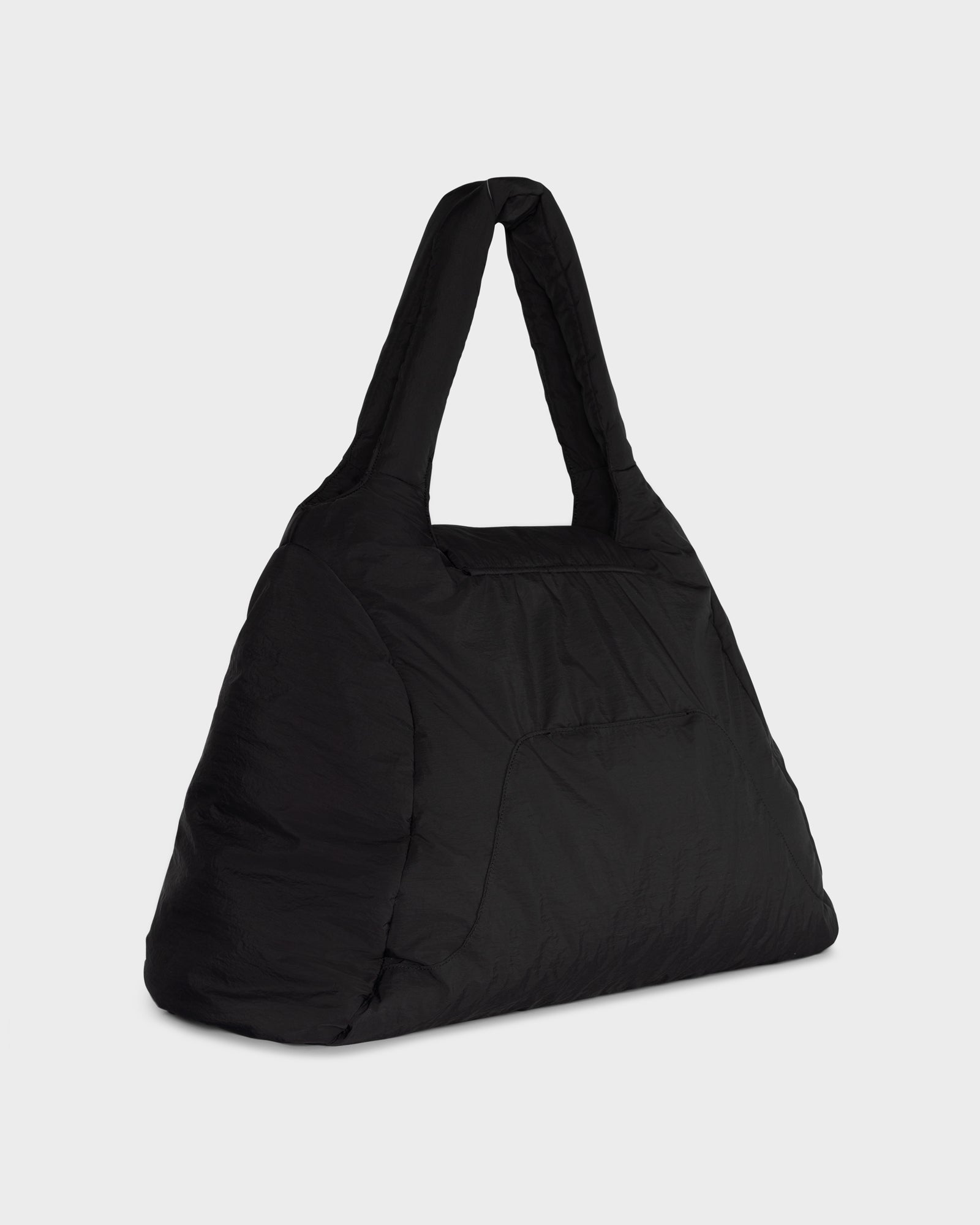 Black Puffer Bag