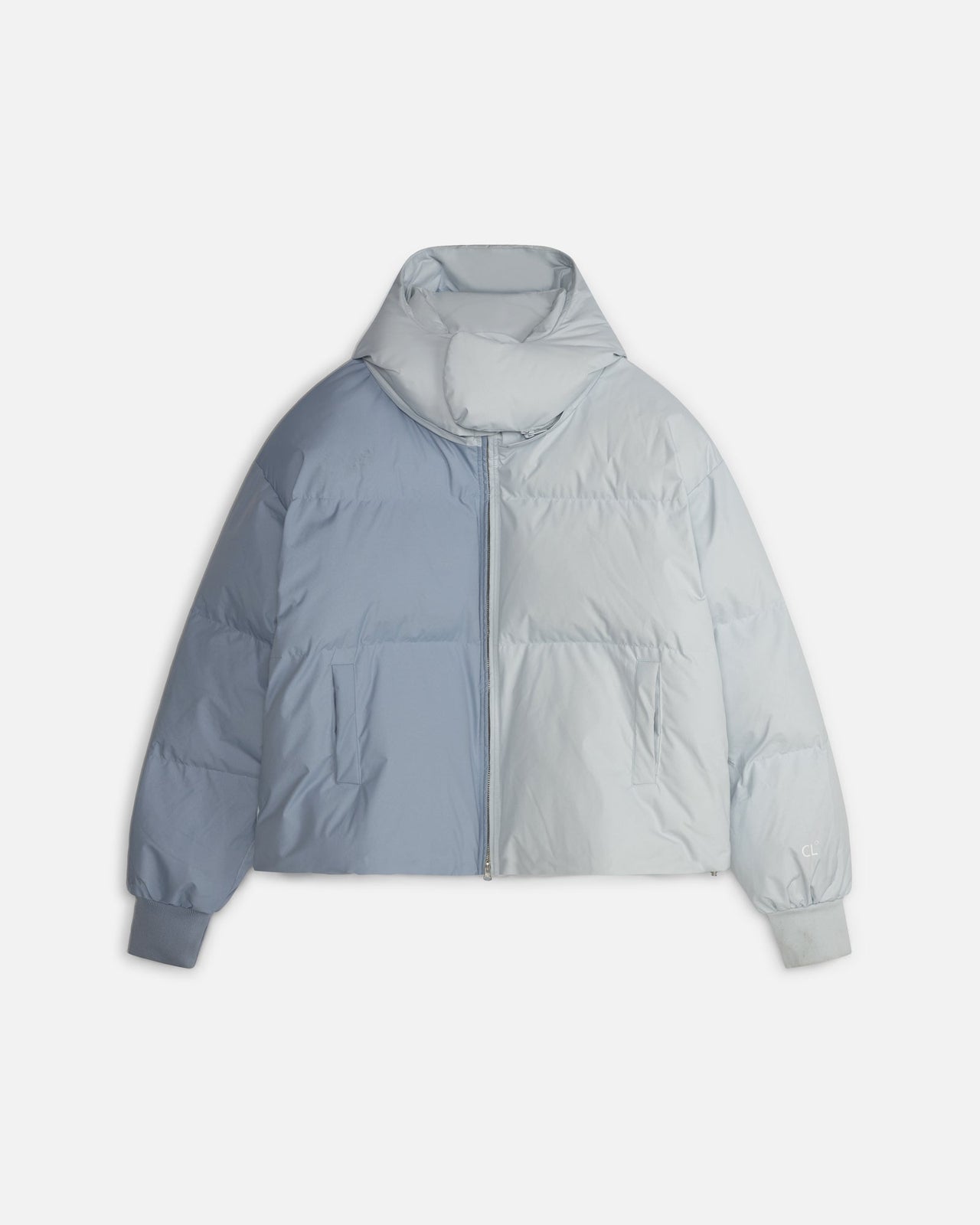 Baby Blue Puffer Jacket