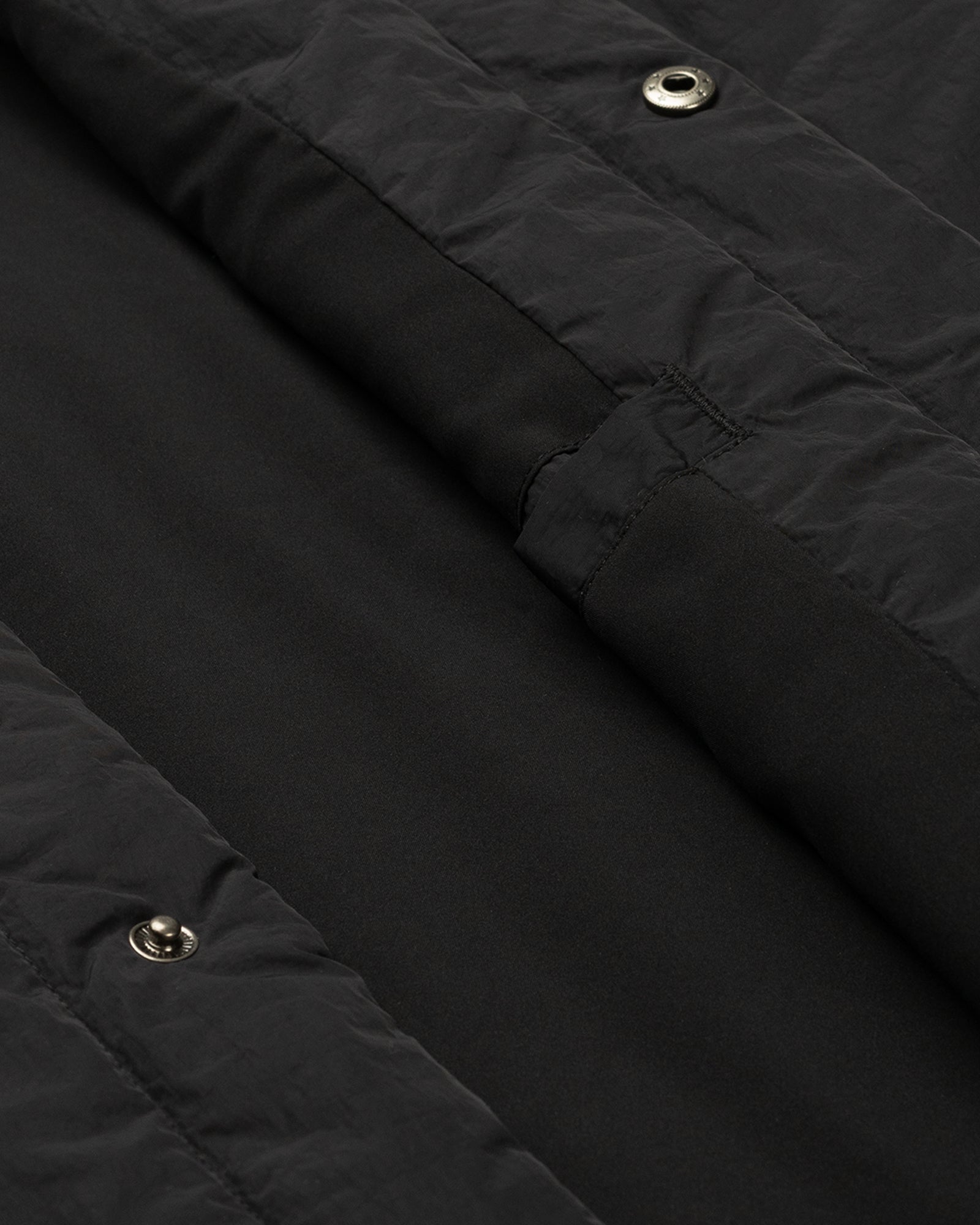 Black Puffer Shirt