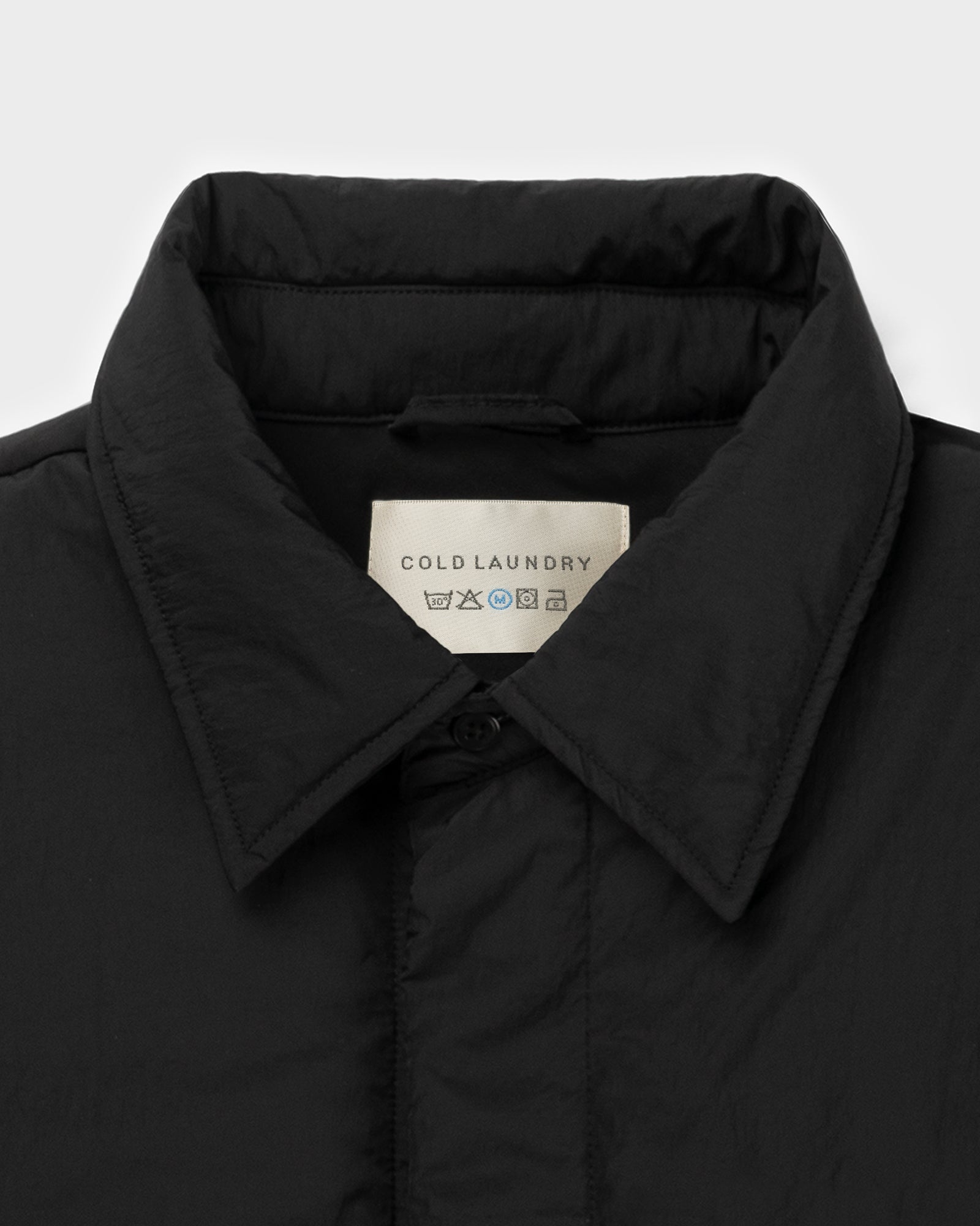Black Puffer Shirt