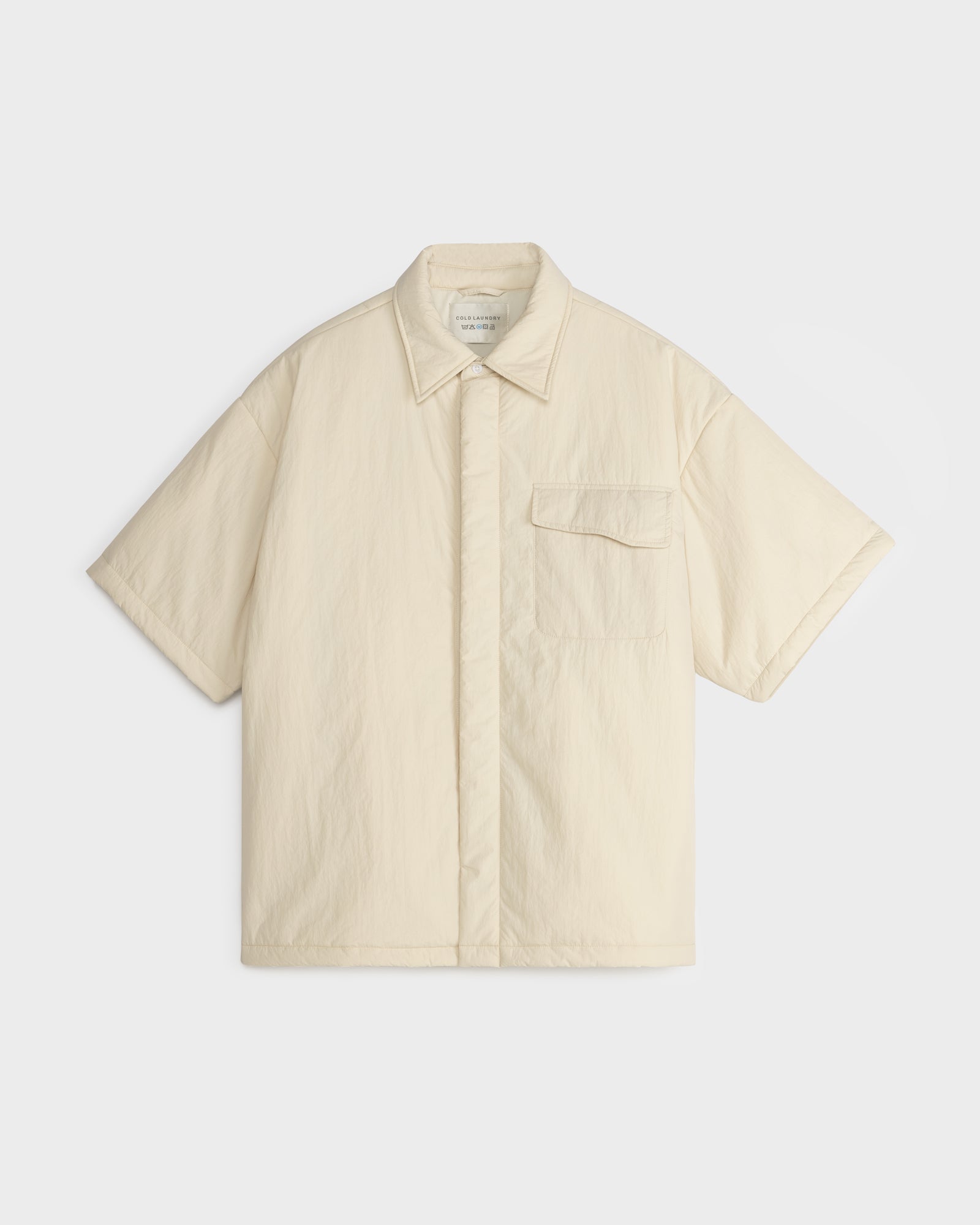 Cream Puffer Shirt