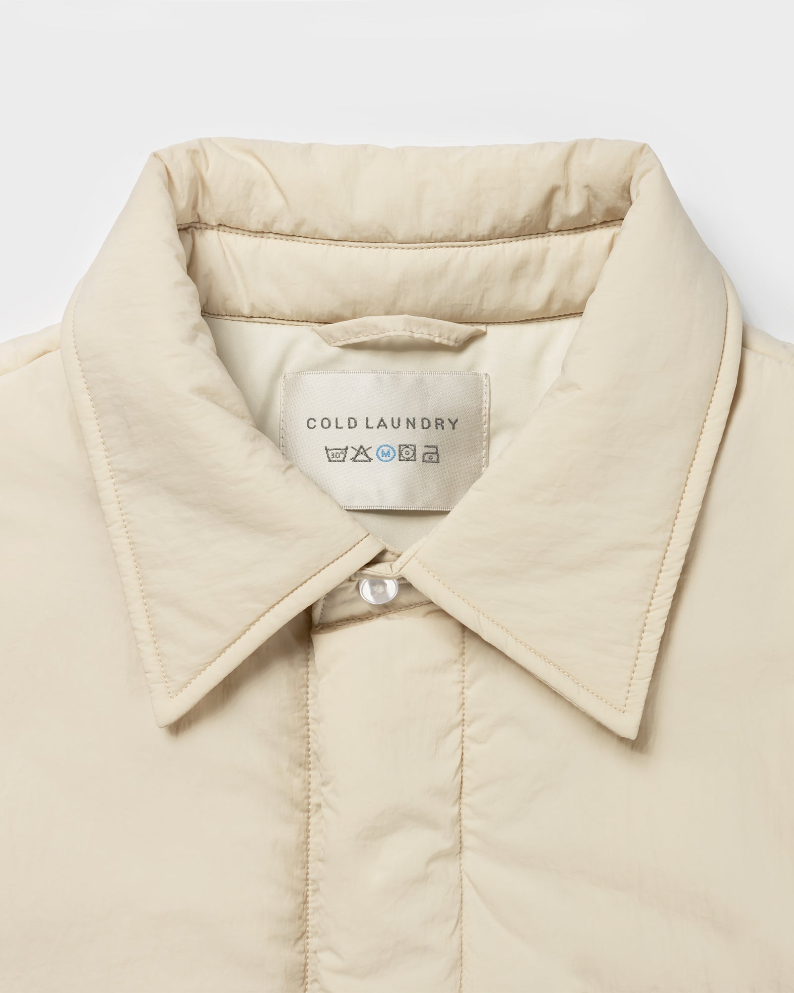 Cream Puffer Shirt
